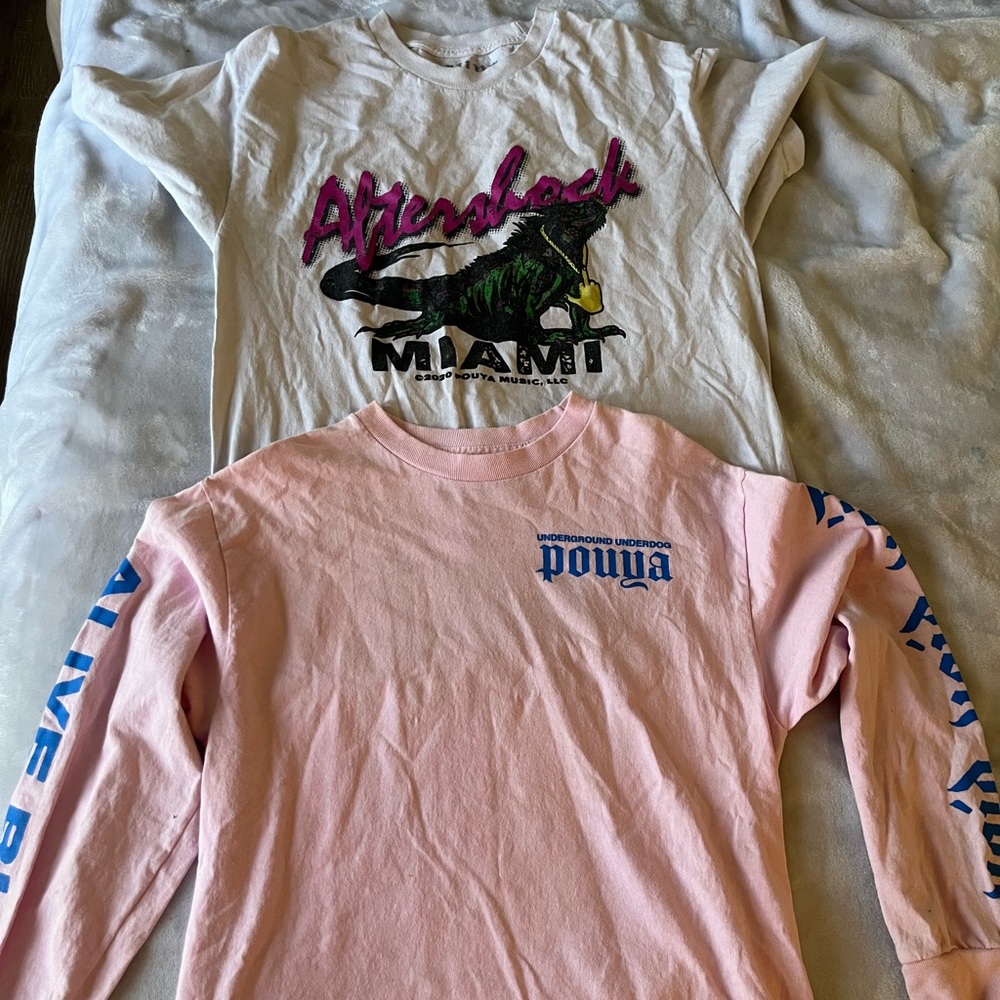 Pouya shirts and beanie